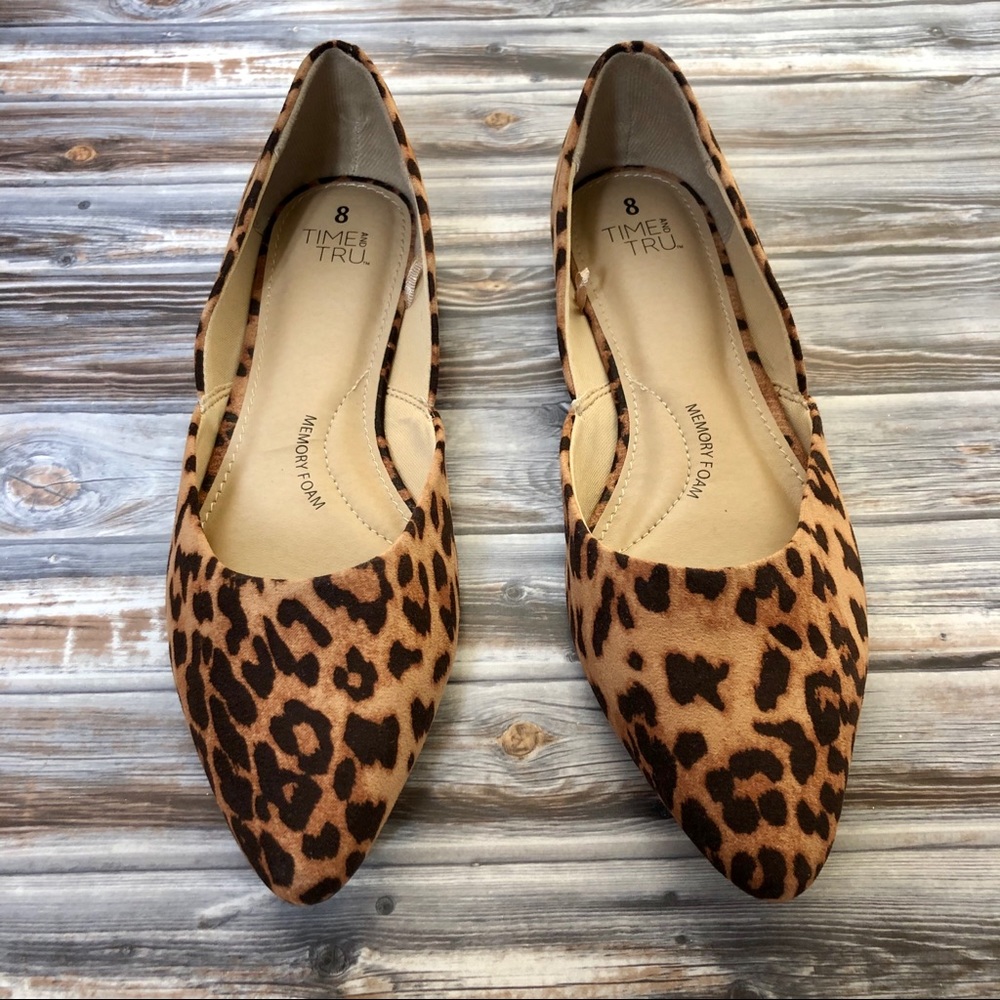 SOLD NEW Leopard Slip on Flat Shoes SOLD